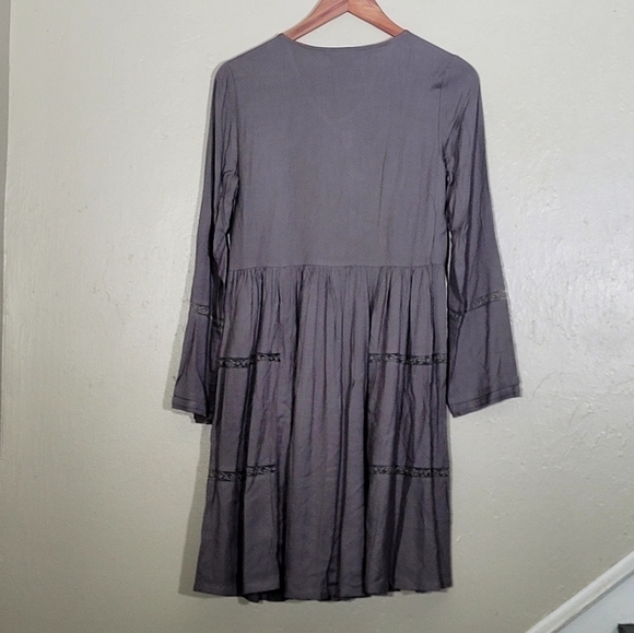 April Cornell Gray Mid-length Dress - Picture 2 of 7